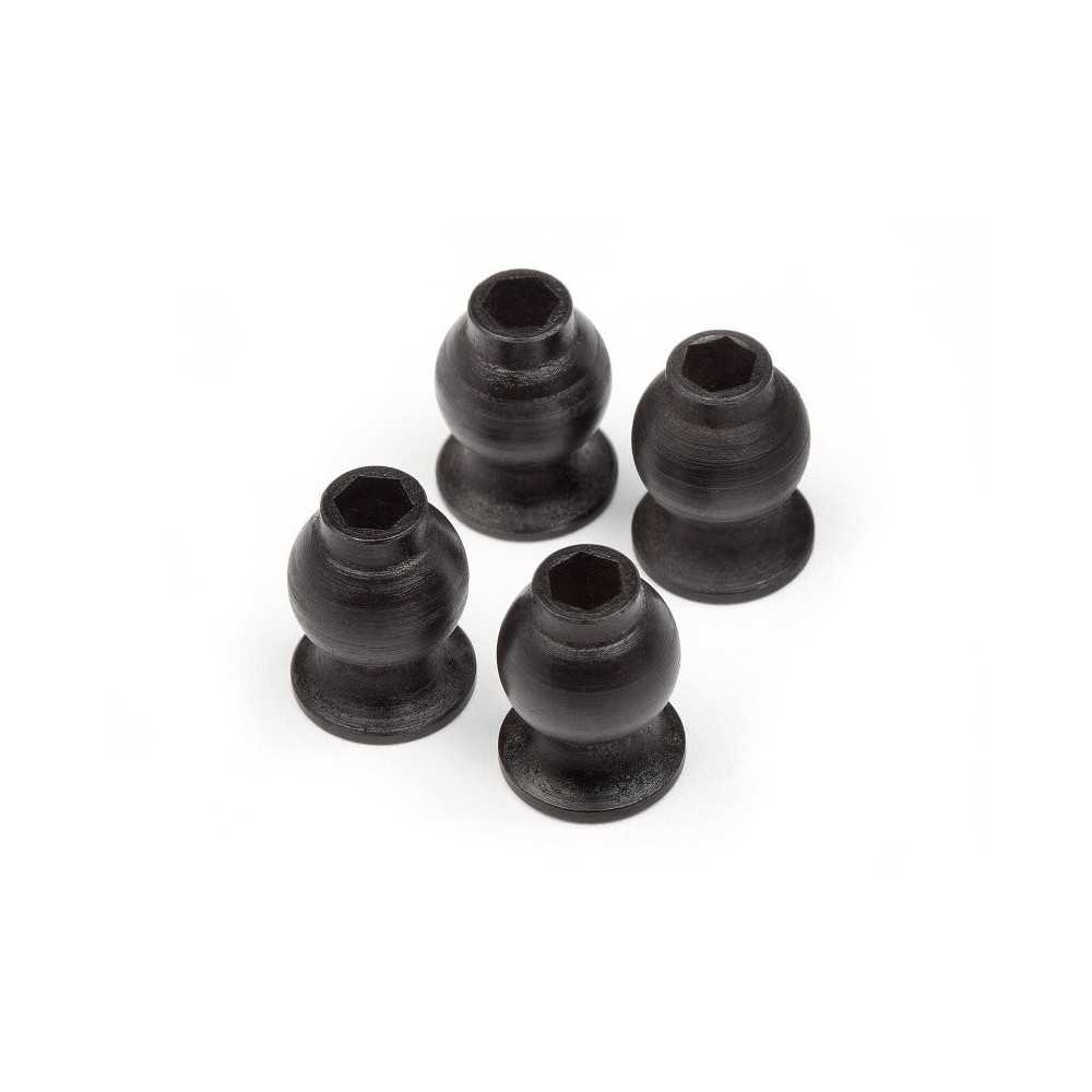 Hot Bodies BALL HEX NUT 6.8mm (4pcs) HPI-108641 Hot Bodies BALL HEX NUT 6.8mm (4pcs) HPI-108641