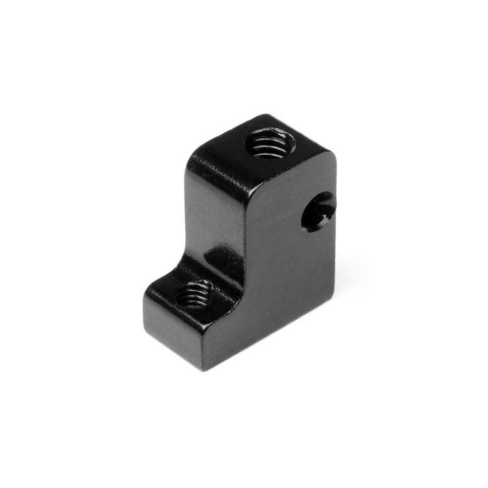 Hot Bodies CNC EXHAUST PIPE MOUNT (BLACK) 67531