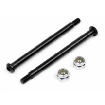Hot Bodies FRONT SUSPENSION SHAFT SET (THREADED/OUTER) 66795