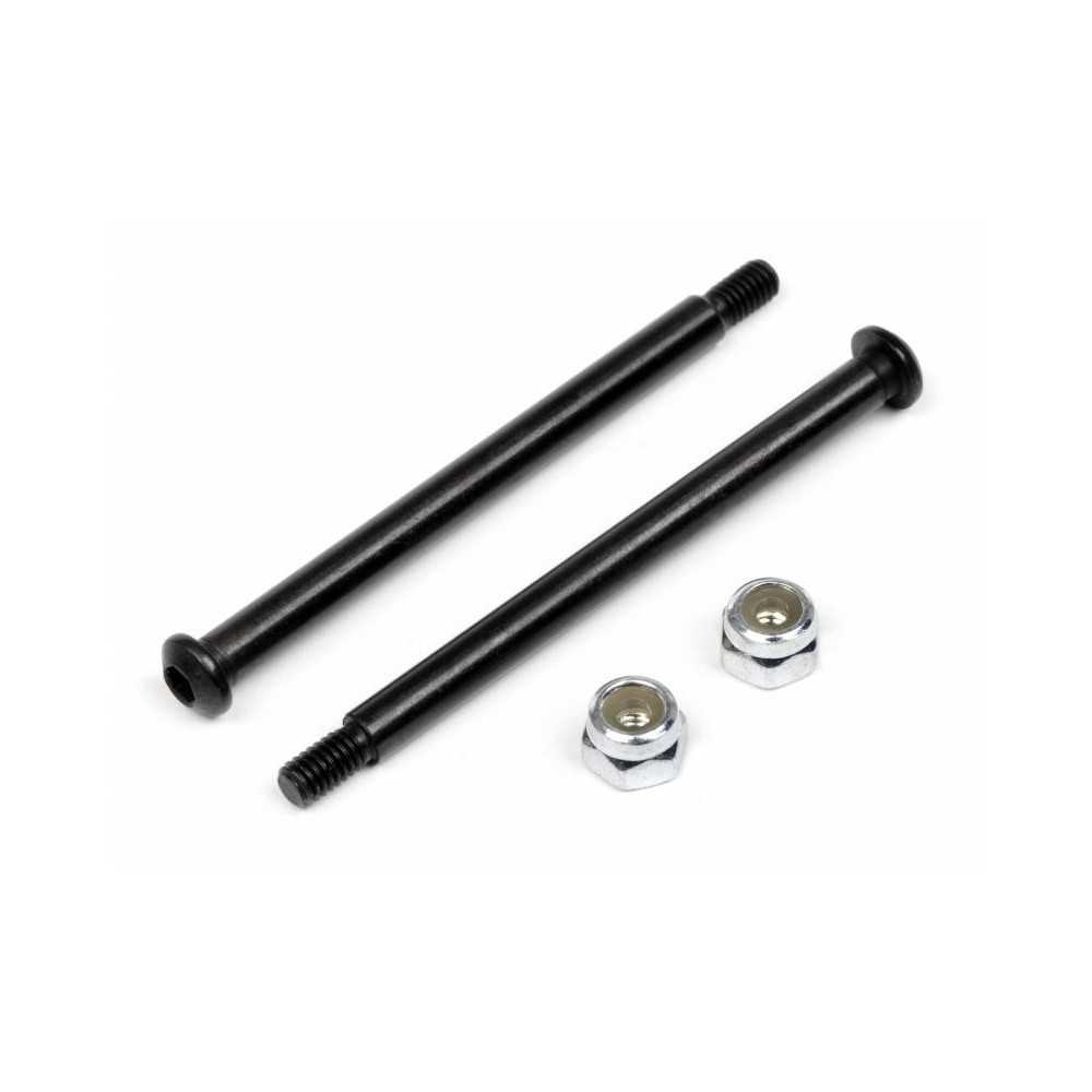 Hot Bodies FRONT SUSPENSION SHAFT SET (THREADED/OUTER) 66795 Hot Bodies FRONT SUSPENSION SHAFT SET (THREADED/OUTER) 66795