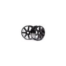 Hot Bodies HB EDGE Wheel (Black Chrome/2pcs) 67768