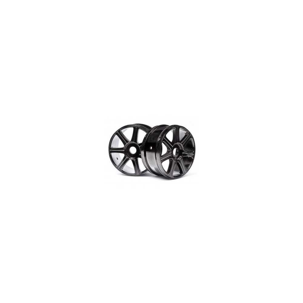 Hot Bodies HB EDGE Wheel (Black Chrome/2pcs) 67768