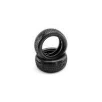 Hot Bodies HB FULLSLOT TIRE (2pcs/Pink/2wd Front/ 1/10 Buggy) 67974