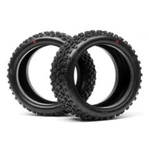 Hot Bodies HB PROTO TIRE (Red/ 1/8 Buggy) 67744