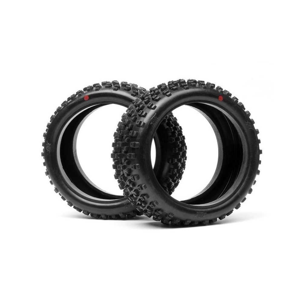 Hot Bodies HB PROTO TIRE (Red/ 1/8 Buggy) 67744 Hot Bodies HB PROTO TIRE (Red/ 1/8 Buggy) 67744