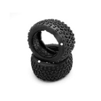 Hot Bodies HB PROTO TIRE (White/Baja 5B Rear/2pcs) 67969