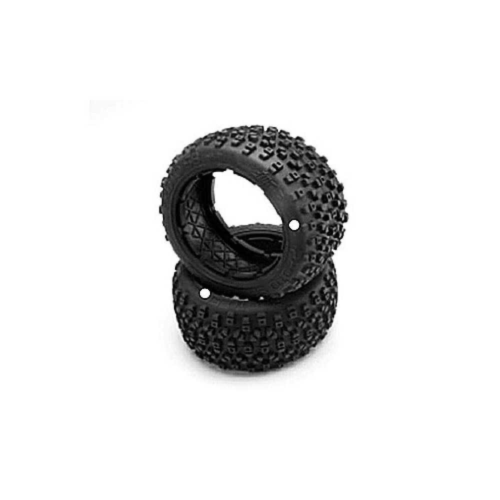 Hot Bodies HB PROTO TIRE (White/Baja 5B Rear/2pcs) 67969 Hot Bodies HB PROTO TIRE (White/Baja 5B Rear/2pcs) 67969