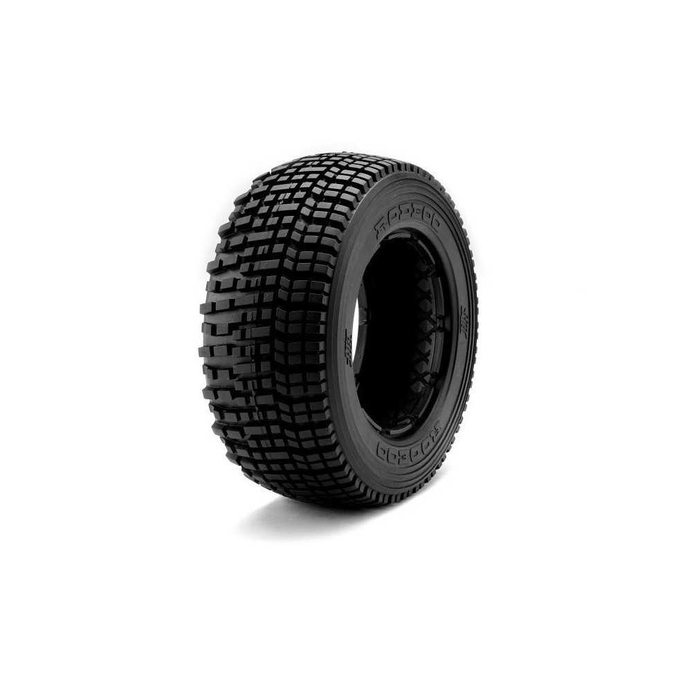 Hot Bodies HB RODEOO TIRE (Blue/Baja 5T/Front/2pcs) 67865 Hot Bodies HB RODEOO TIRE (Blue/Baja 5T/Front/2pcs) 67865
