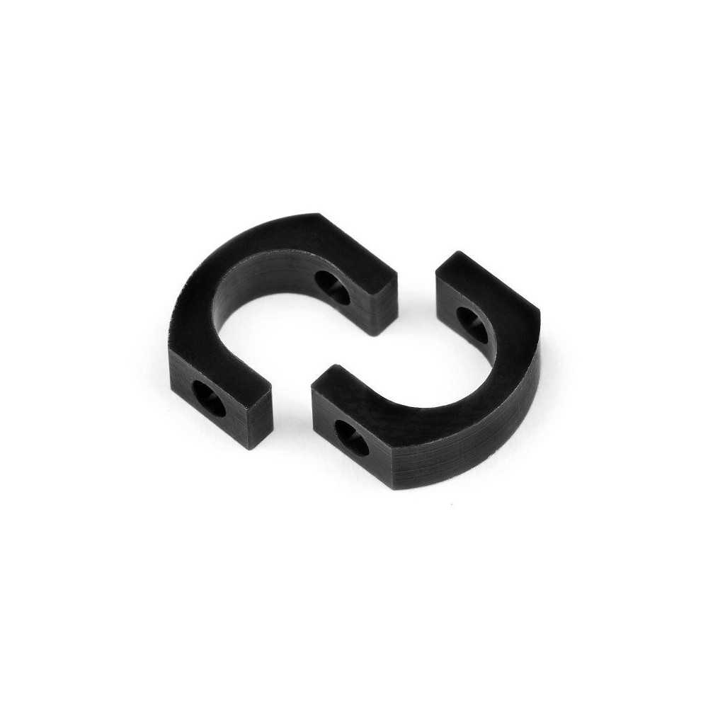 Hot Bodies POM CUP JOINT ADAPTER (2mmHOLE/BLACK/2pcs) 68822 Hot Bodies POM CUP JOINT ADAPTER (2mmHOLE/BLACK/2pcs) 68822