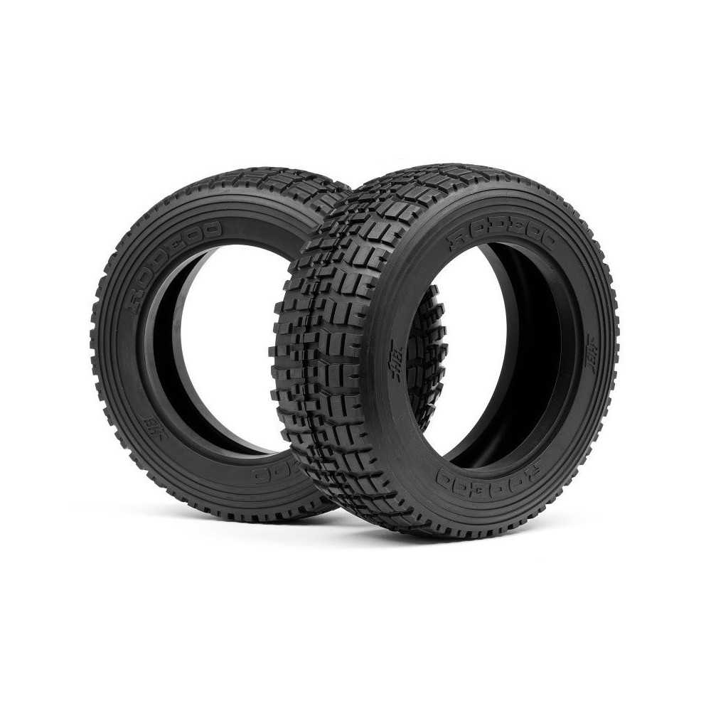 Hot Bodies RODEOO GLUE-LOCK TIRE XS COMPOUND (185x60mm/2pcs) HPI-108329 Hot Bodies RODEOO GLUE-LOCK TIRE XS COMPOUND (185x60mm/2pcs) HPI-108329