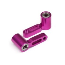 Hot Bodies STEERING ARM +2mm (PURPLE/2pcs) 68824