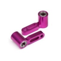 Hot Bodies STEERING ARM +2mm (PURPLE/2pcs) 68824
