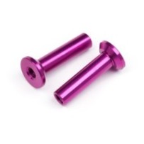 Hot Bodies STEERING ARM POST (PURPLE/2pcs) 68839