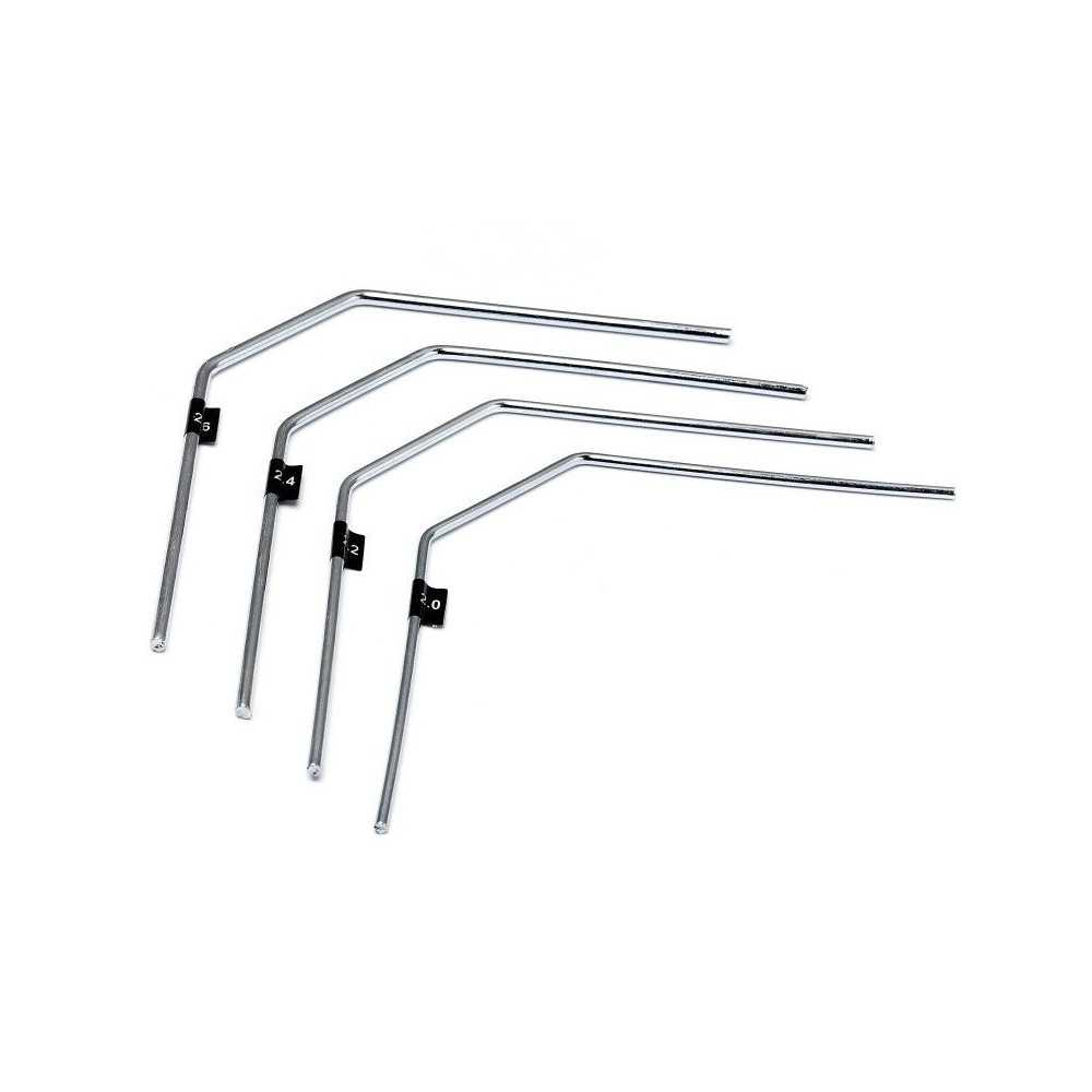 Hot Bodies SWAY BAR SET (2.0,2.2,2.4,2.6mm/Short) 68188