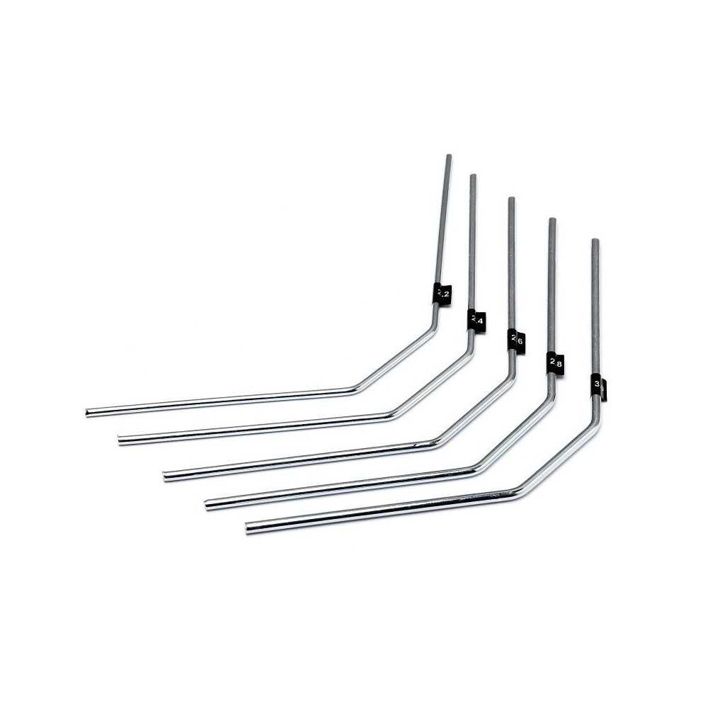 Hot Bodies SWAY BAR SET (2.2,2.4,2.6,2.8,3.0mm/ Long) 68191 Hot Bodies SWAY BAR SET (2.2,2.4,2.6,2.8,3.0mm/ Long) 68191