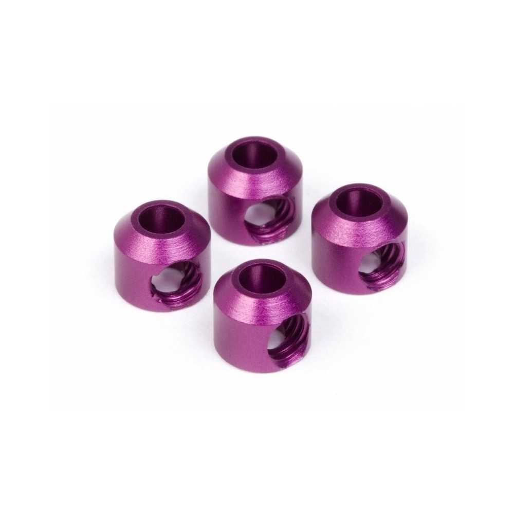 Hot Bodies SWAY BAR STOPPER (PURPLE /4 PCS) 61408 Hot Bodies SWAY BAR STOPPER (PURPLE /4 PCS) 61408