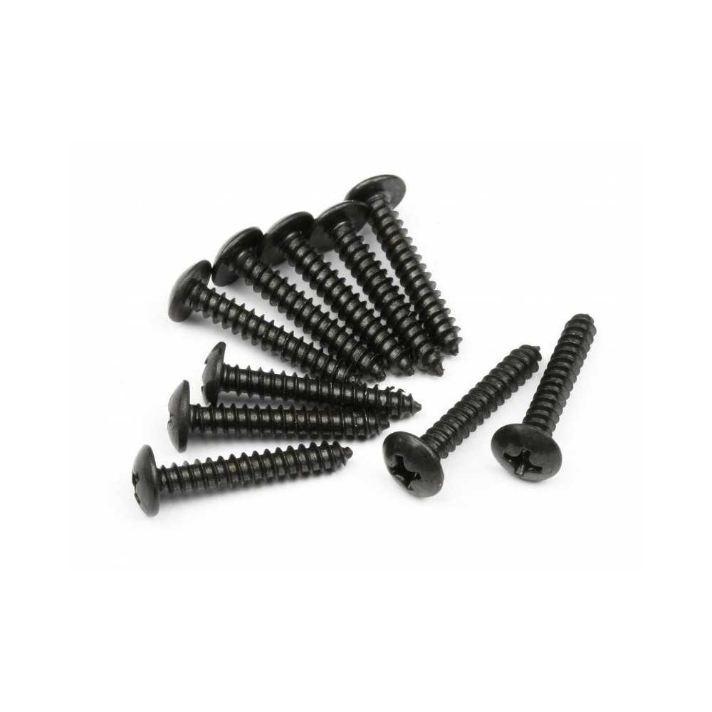 Hot Bodies TP. Button HEAD Screw M3x19mm (10pcs) 66594 Hot Bodies TP. Button HEAD Screw M3x19mm (10pcs) 66594