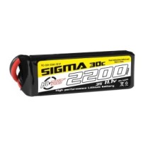 RC Plus - Li-Po Batterypack - Sigma 30C - 2200 mAh - 3S1P - 11.1V - XT-60 RC-G30-2200-3S1P
