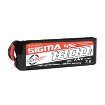 RC Plus - Li-Po Batterypack - Sigma 45C - 1800 mAh - 2S1P - 7.4V - XT-60 RC-G45-1800-2S1P