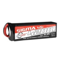 RC Plus - Li-Po Batterypack - Sigma 45C - 4200 mAh - 4S1P - 14.8V - XT-60 RC-G45-4200-4S1P