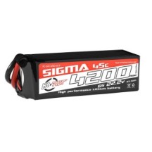 RC Plus - Li-Po Batterypack - Sigma 45C - 4200 mAh - 6S1P - 22.2V - XT-60 RC-G45-4200-6S1P