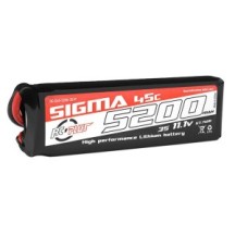 RC Plus - Li-Po Batterypack - Sigma 45C - 5200 mAh - 3S1P - 11.1V - XT-60 RC-G45-5200-3S1P