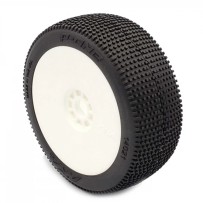 Neumaticos 1:8 AKA P-One Ultra Soft en llantas Evo (2) AKA14021WRW