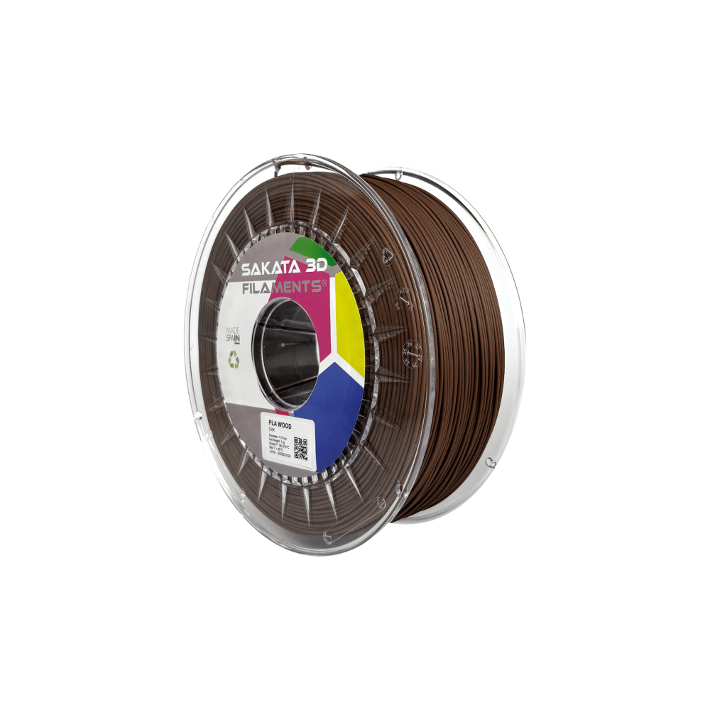 Filamento Sakata 3D WOOD - ROBLE 1000g 3602011 Filamento Sakata 3D WOOD - ROBLE 1000g 3602011