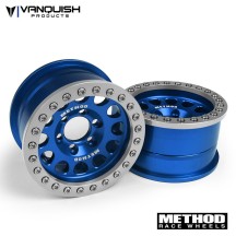 Llantas Crawler Vanquish Method 1.9 Race Wheel 105 Blue Clear Anodized VPS07917