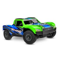 Traxxas Mini Slash BL-2S 4WD Brushless RTR Short Course Verde TRX108164-1-GRN