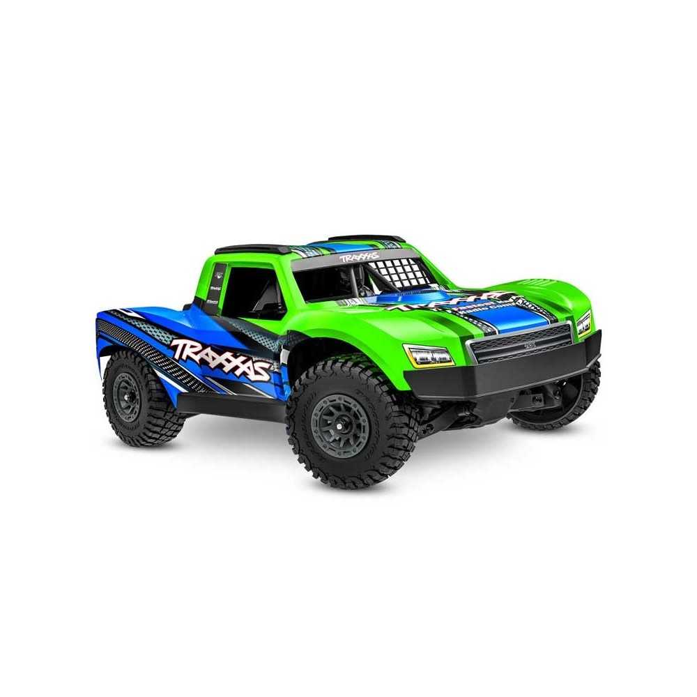 Traxxas Mini Slash BL-2S 4WD Brushless RTR Short Course Verde TRX108164-1-GRN Traxxas Mini Slash BL-2S 4WD Brushless RTR Short Course Verde TRX108164-1-GRN