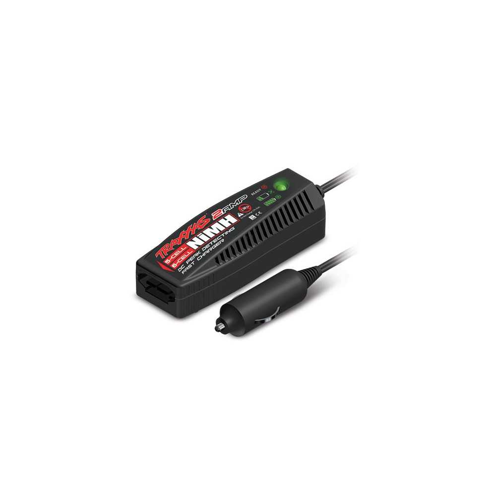 Cargador Traxxas 12v dc 2 amp TRX2974