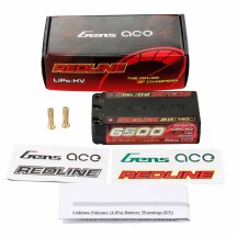 Bateria Lipo Gens Ace Redline 2.0 Shorty 2S HV 7.6V 140C 6500mah GEA65002S14S5