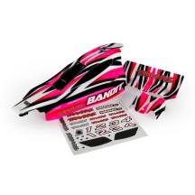 Carrocería Bandit rosa con calcomanías Traxxas TRX2433