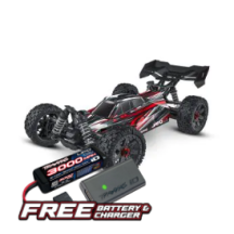 Traxxas Jato 4x4 BL-2S 1:8 4WD RTR Brushless Buggy - Red TRX90154-4-RED