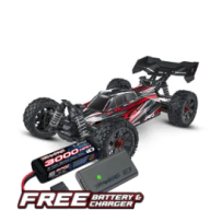Traxxas Jato 4x4 BL-2S 1:8 4WD RTR Brushless Buggy - Red TRX90154-4-RED