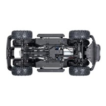 Coche RC Traxxas TRX-4 Ford Bronco 2021 1/10 4WD RTR con carrocería sin clips en color rojo TRX92076-4RED
