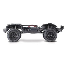 Coche RC Traxxas TRX-4 Ford Bronco 2021 1/10 4WD RTR con carrocería sin clips en color rojo TRX92076-4RED
