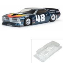 PROTOform 1-10 1970 Plymouth Barracuda Clear Body: Vintage Trans-Am PRM159400