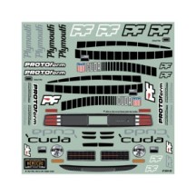 PROTOform 1-10 1970 Plymouth Barracuda Clear Body: Vintage Trans-Am PRM159400
