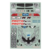 PROTOform 1-10 1971 Pontiac Firebird Trans Am Clear Body: Vintage Trans-Am PRM153530