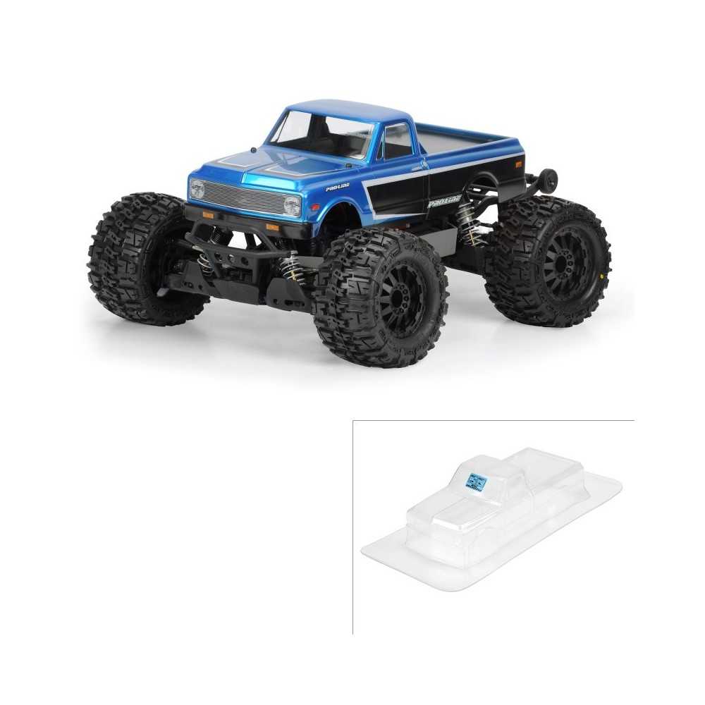 Pro-Line Racing 1-10 1972 Chevy C-10 Clear Body: Stampede & Granite PRO325100 Pro-Line Racing 1-10 1972 Chevy C-10 Clear Body: Stampede & Granite PRO325100