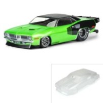Pro-Line Racing 1-10 1972 Plymouth Barracuda Clear Body: Drag Car PRO355000