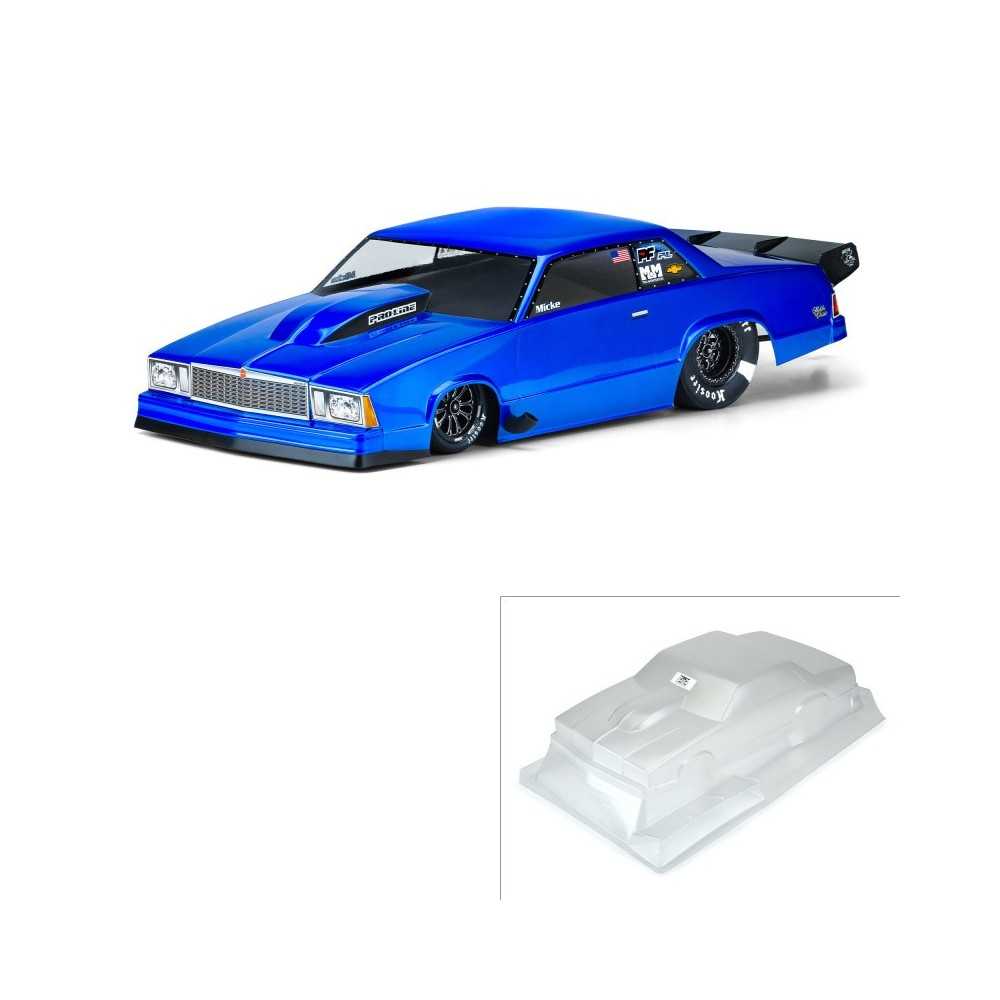 Pro-Line Racing 1-10 1978 Chevrolet Malibu Clear Body: Drag Car PRO354900 Pro-Line Racing 1-10 1978 Chevrolet Malibu Clear Body: Drag Car PRO354900