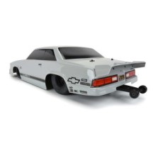 Pro-Line Racing 1-10 1978 Chevrolet Malibu Tough-Color Gray Body: Drag Car PRO354914