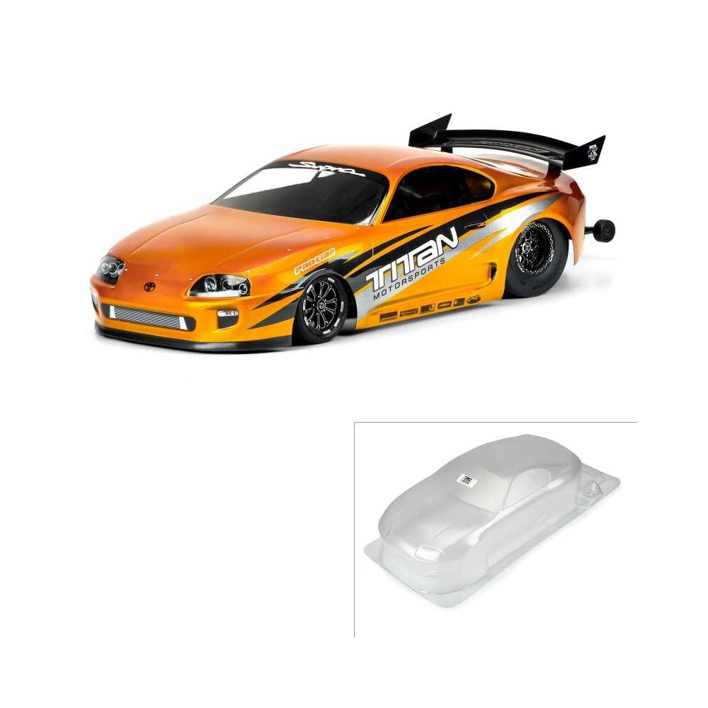 Pro-Line Racing 1-10 1995 Toyota Supra Clear Body: Drag Car PRO356100