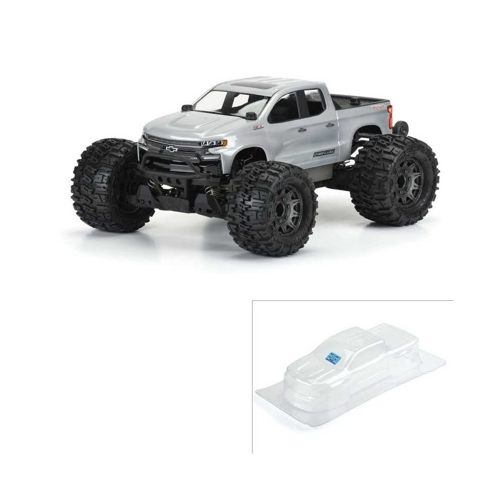 Pro-Line Racing 1-10 2019 Chevy Silverado Z71 Trail Boss Clear Body: Stampede 4x4 PRO350600