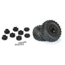 Pro-Line Racing 1-10 Badlands MX M2 Fr-Rr 2.2-3.0 SC Mounted 12mm Blk Raid 2 PRO1015610