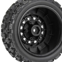 Pro-Line Racing 1-10 Badlands MX M2 Fr-Rr 2.2-3.0 SC Mounted 12mm Blk Raid 2 PRO1015610