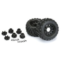 Pro-Line Racing 1-10 Badlands MX28 F-R 2.8 MT Tires MTD 12mm-14mm Black Raid 2 PRO1012510